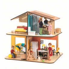 Modernes Puppenhaus (ohne Mbel und Puppen)