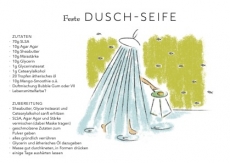 Postkarte: Rezept fr Dusch-Seife