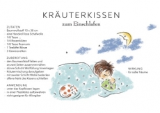 Postkarte: Kräuterkissen-Rezept
