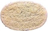 Luffa-Seifenkissen oval
