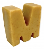 Seifen-Buchstabe M